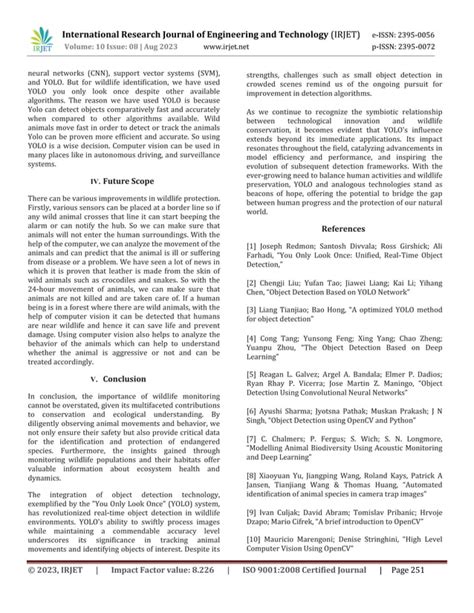 Image result for Computer Vision Wildlife