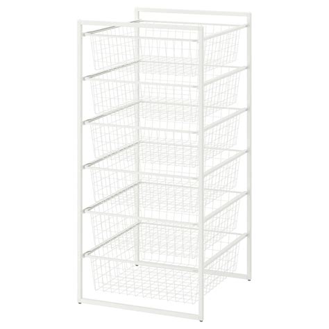 JONAXEL storage combination, white, 50x51x104 cm (195/8x201/8x41") - IKEA