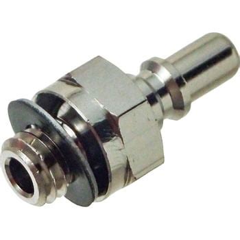 103N-M5 マイクロQ.D.C103 コネクタタイプ ニッタ ニップル ねじサイズM5×0.8mm 1個 【通販モノタロウ】