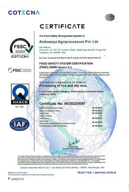 Aishwarya Agriprocessors Quality Policy – Excellence in Rice