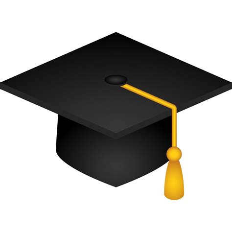 Graduation Cap PNG Icon for Education Websites