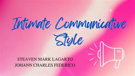 Intimate Communicative Style Picture 的图像结果