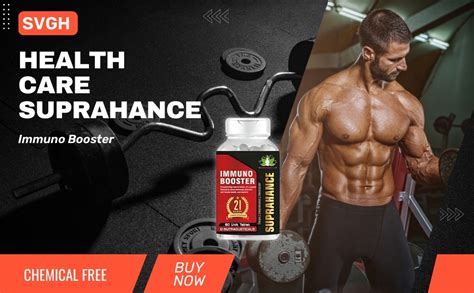 Buy SVGH Health Care Suprahance Immuno Booster, Boost Overall Health ...