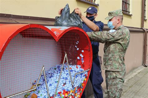 eFP Battle Group Poland donates bottle caps for humanitarian cause ...