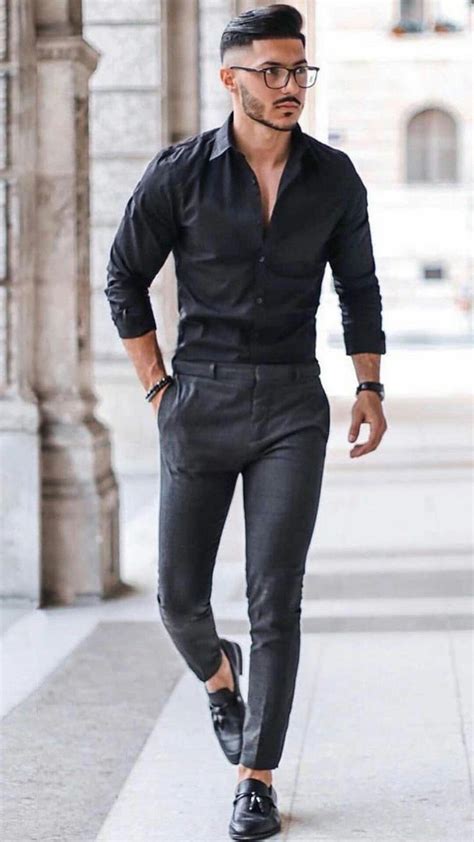 Pin by Jethro Mwelwa on fashion ideas | Loafers men outfit, Black ...