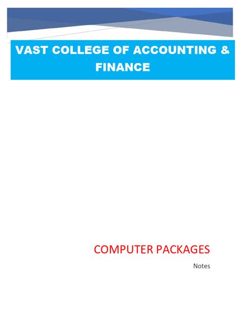 Image result for How Many Computer Packages Are There