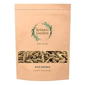 Buy Botanic Garden Raw Atis Kadwa Herb | Aconitum heterophyllum | Atees ...