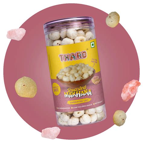 Buy Tharo's Ghee Roasted Himalayan Salt Makhana- 70g in India at Best ...