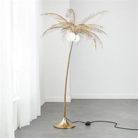 Bronze Palm Floor Lamp at Claire Dalrymple blog