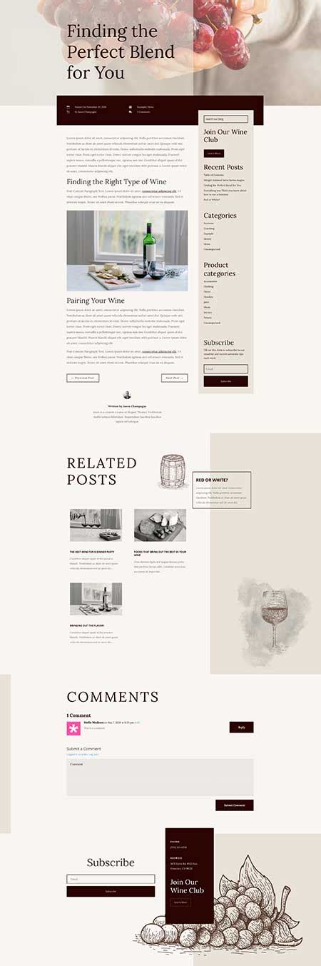 Image result for Blog Post Layout