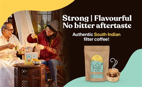 VS Mani & Co Filter Coffee - Ground and Roast, South Indian Coffee with ...