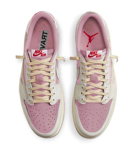 La Travis Scott x Air Jordan 1 Low Shy Pink pour 2025 - Le Site de la Sneaker