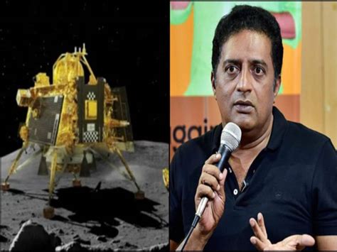 Chandrayaan 3 Landed on moon prakash raj congratulate isro after ...