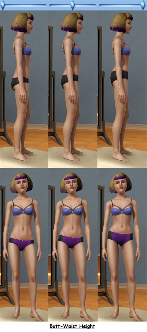 Sims 4 Body Slider Mod - showpooter