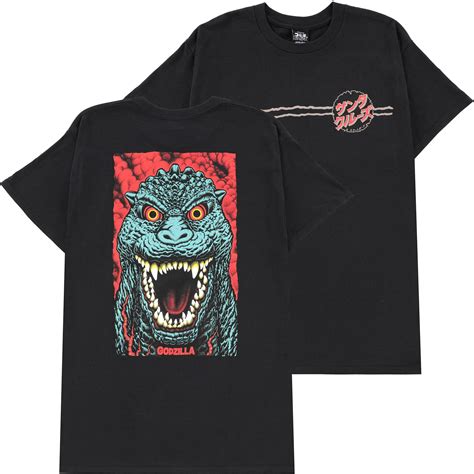 Santa Cruz Godzilla Destroyer Stripes T-Shirt | Tactics