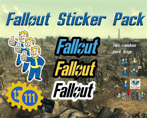 Image result for Fallout Stickers