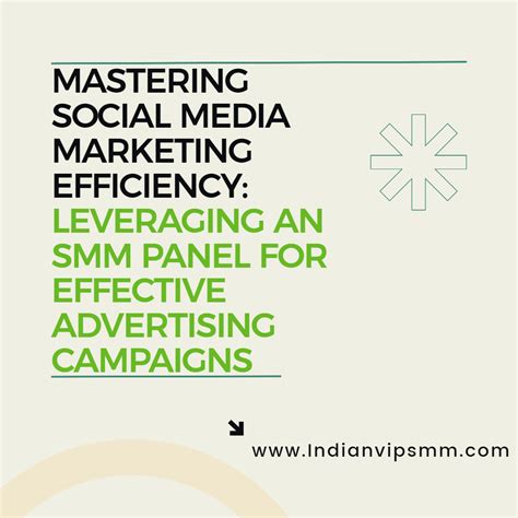 Mastering Social Media Marketing Efficiency: Leveraging an SMM Panel ...