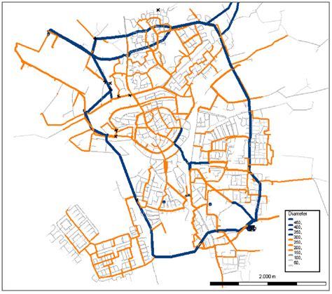 Optimization of Water Network Topology and Pipe Sizing to Aid Water ...