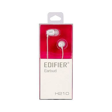 Edifier H210 In-ear Headphones - Hi-Fi Stereo Earbuds Headphone - White