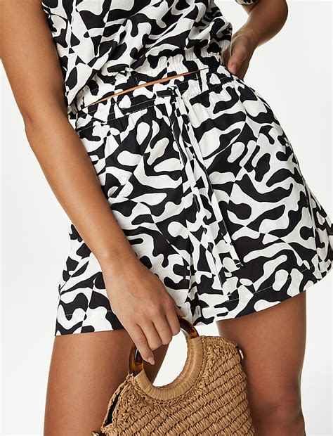 Buy Pure Cotton Printed Beach Shorts at Marks & Spencer