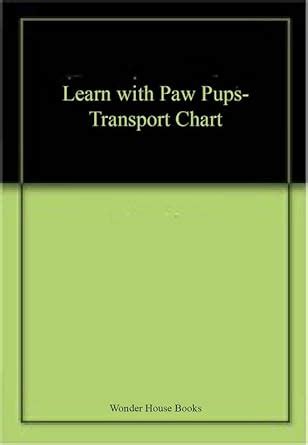 Amazon.in: Buy Learn with Paw Pups- Transport Chart Book Online at Low ...