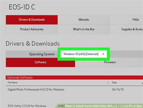 Image result for Canon EOS Utility Install