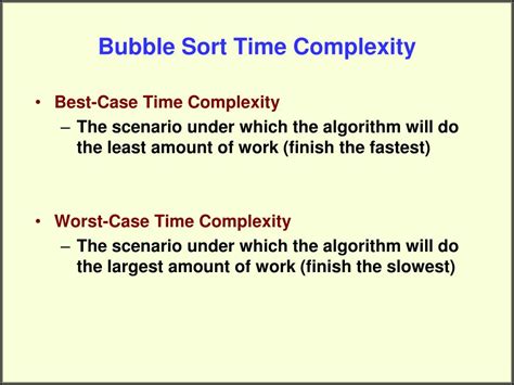 Image result for Bubble Sort Time Complexity Analysis