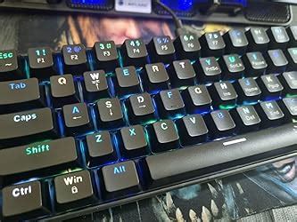 Amazon.in: Buy iGear Raptor 60% Wired RGB Gaming Keyboard, 63 Keys ...