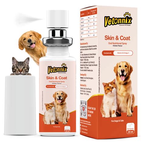 World's 1st Oral Nutritional Spray Supplements for Pets | Vetonnix ...