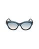 Buy Tom Ford Women Oval Sunglasses - FT1111 55 92P | Blue Color Women ...