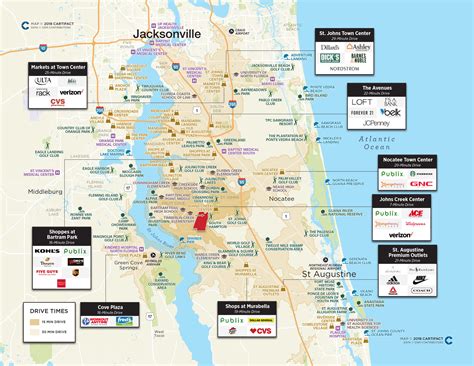 Map Of Mandarin Jacksonville Fl