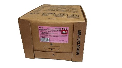Buy Dr. Pepper FCB (5 Gallon Frozen Soda Syrup BiB) Online at Lowest ...