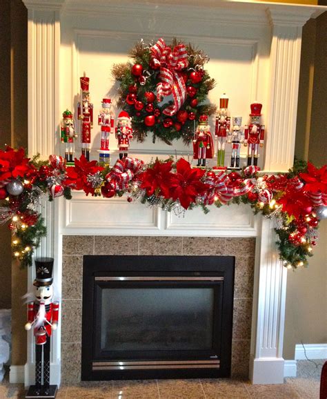 Xmas Fireplace Mantels