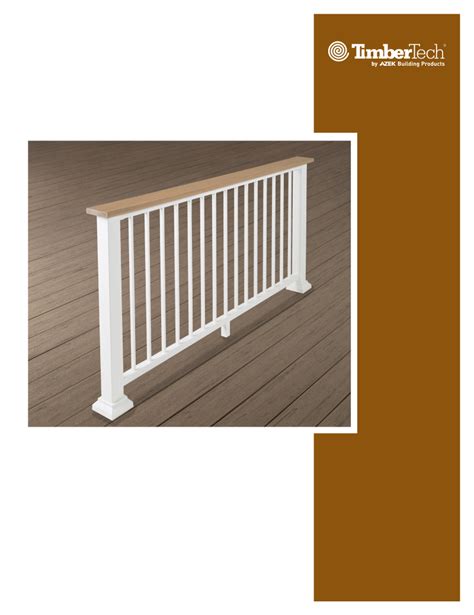 TimberTech Installation Manual 的图像结果