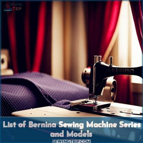Image result for Bernina Sewing Machine Models