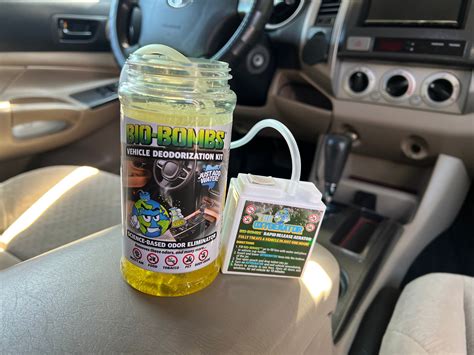 Car Odor Eliminators That Actually Work | Bio-Bombs ClO₂ Odor Removal