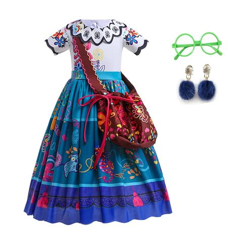 Mirabel Costume Encanto Dress for Girls Cosplay India | Ubuy