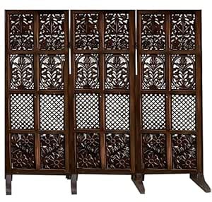 Home & Goods International Wooden Room Divider Partition - Foldable ...