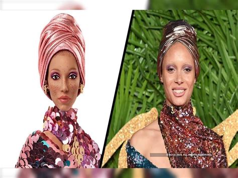 Ghanaian-British model honored with her own Barbie doll