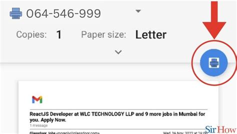How to Print Gmail Message 的图像结果