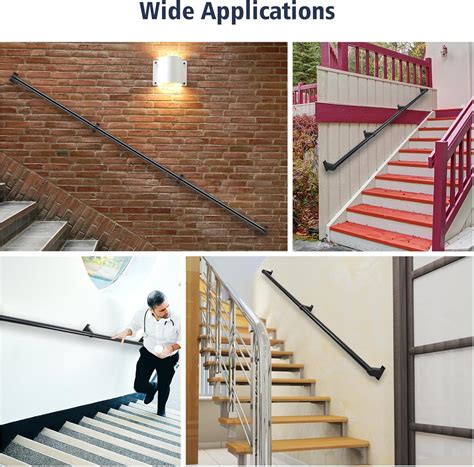 SDNBHT Industrial Stair Railing Metal Hand Rails for Indoor India | Ubuy