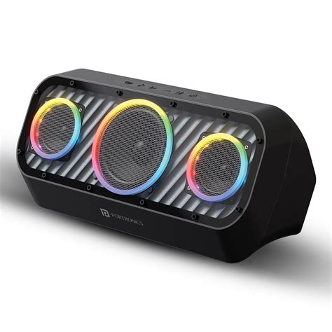 Portronics Microblast Speaker with 60W HD Sound & RGB Light