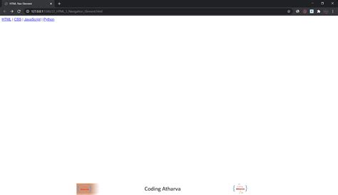 Image result for Nav Element HTML