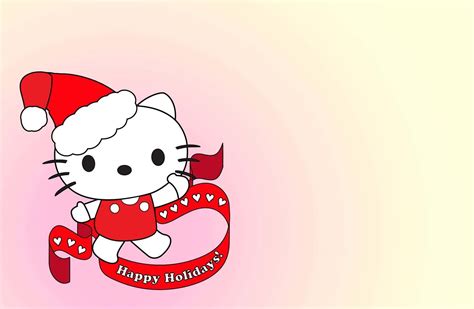 [100+] Hello Kitty Christmas Wallpapers | Wallpapers.com