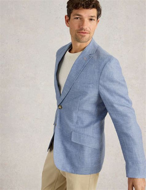 Men's Linen Blazers at M&S