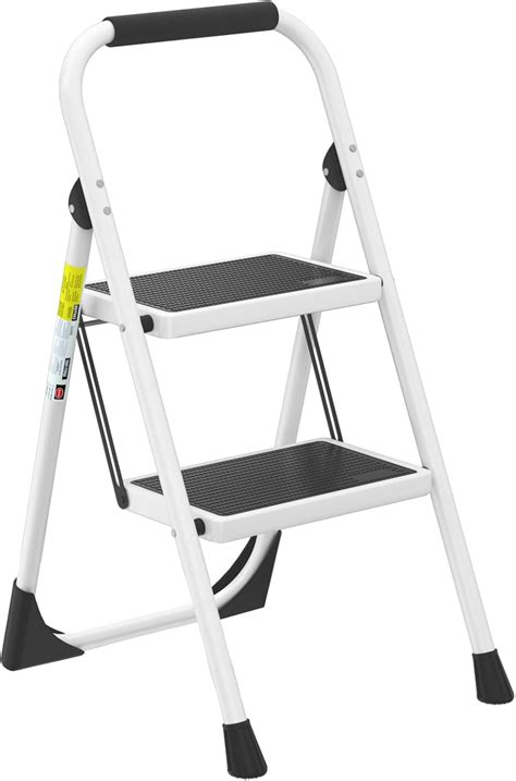 Buy Step Ladder BAVIKUNP 2 Step Ladder Folding 2 Step Stools for Adults ...