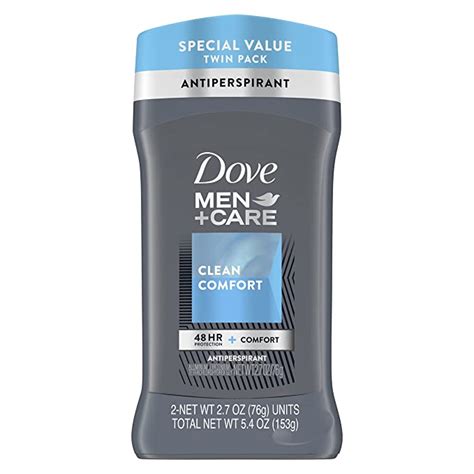 Buy Dove Men Plus Care Clean Comfort Antiperspirant Deodorant, 2.7 ...