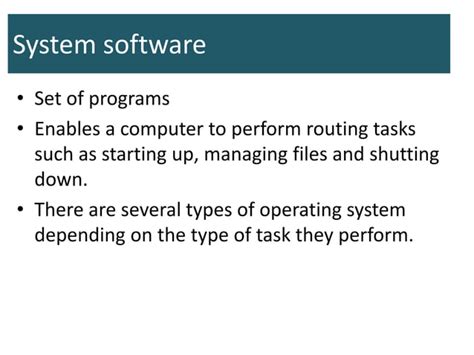 Image result for 2 Types of System Software