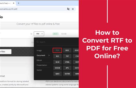 Image result for Convert RTF to PDF