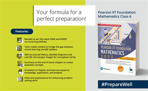 Buy Pearson IIT Foundation Mathematics| Class 6| Fourth Edition| for ...